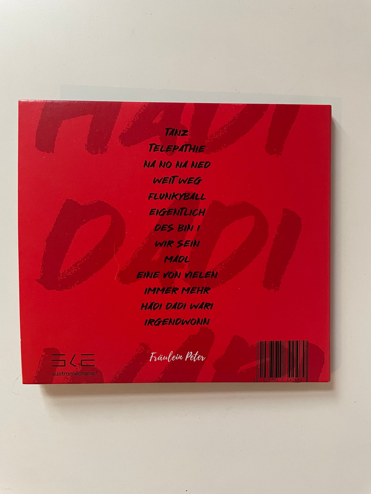 Debutalbum: "Hädi Dadi Wari" - Fräulein Peter (physisch)