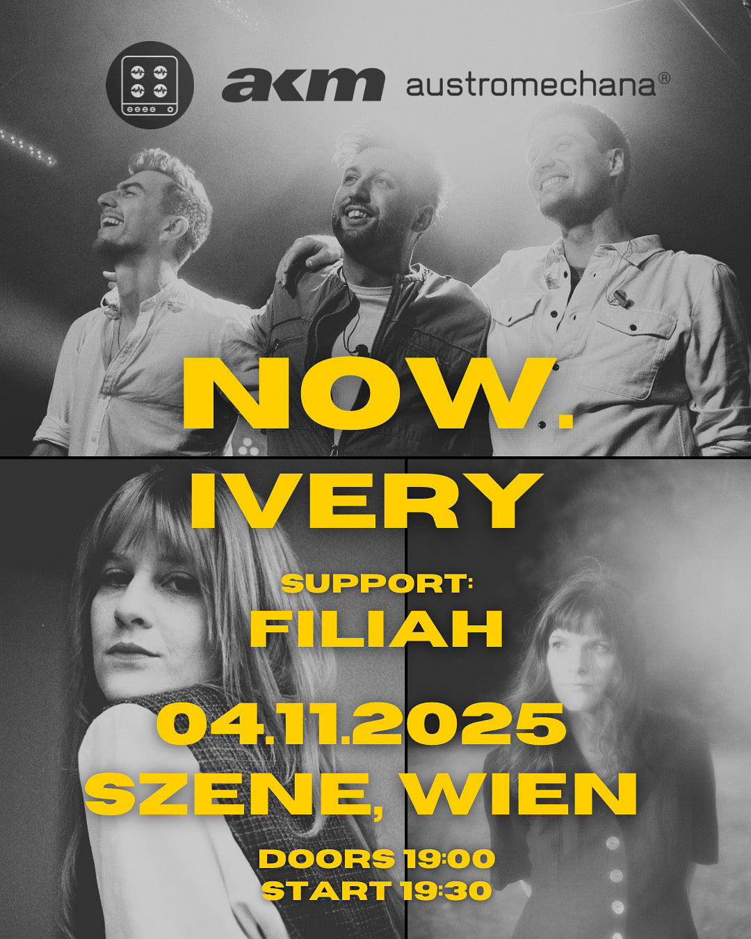 04.11.2025 Now.+Ivery+Filiah // Szene Wien